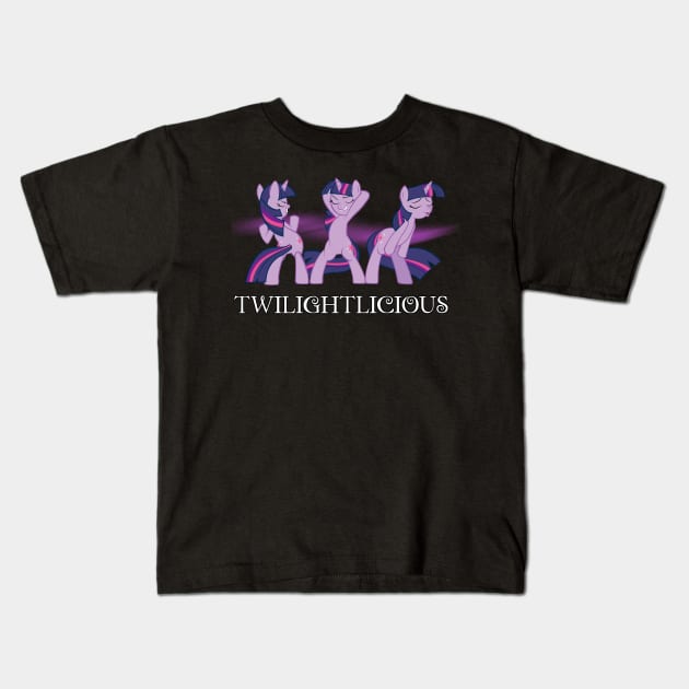 Twilightlicious Kids T-Shirt by Brony Designs